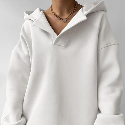 Custom LOGO OEM & ODM women sweater Sweatsuit Retro Oversized Print Custom Unisex