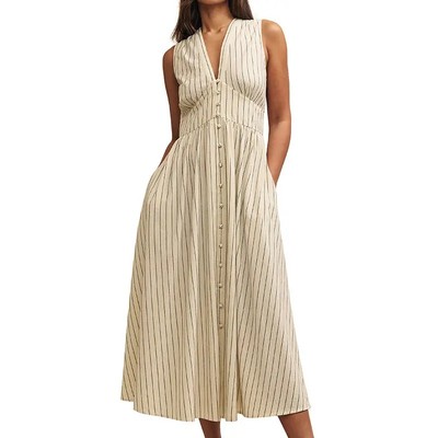 China Wholesale Off Shoulder Plain Color Puff Sleeve Shirred Clothing Women Casual Sexy Maxi Dresses