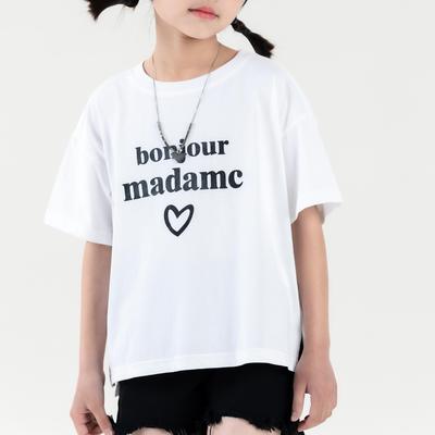 Wholesale Pure 100% Cotton O-Neck Kids T Shirts Casual Solid Pattern Printed Plain T-shirts