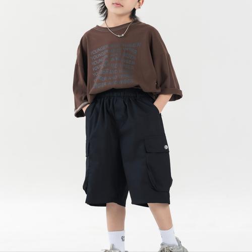 High Quality Custom Checkered Kids Factory Summer Children Trousers for Boys