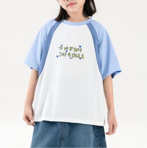 Wholesale Pure 100% Cotton O-Neck Kids T Shirts Casual Solid Pattern Printed Plain T-shirts