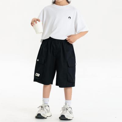 High Quality Custom Checkered Kids Factory Summer Children Trousers for Boys