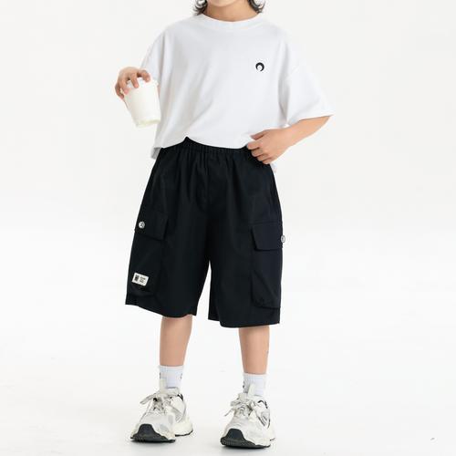High Quality Custom Checkered Kids Factory Summer Children Trousers for Boys
