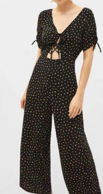 2025 Black White Striped Daily Life Jumpsuit for Women Customized Matching Clothes Jumpsuits