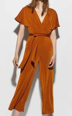 2025 Red Striped Daily Life Jumpsuit for Women Customized Matching Clothes Jumpsuits