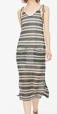 2025 Hot Sale European and American Spring and Summer New Women's Fashion Print Casual Dress