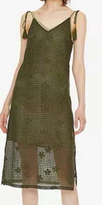 2025 Hot Sale European and American Spring and Summer New Women's Fashion Print Casual Dress