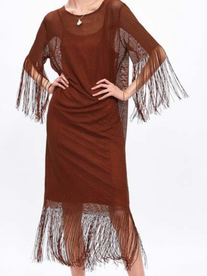 2025 Hot Sale European and American Spring and Summer New Women's Fashion Print Casual Dress