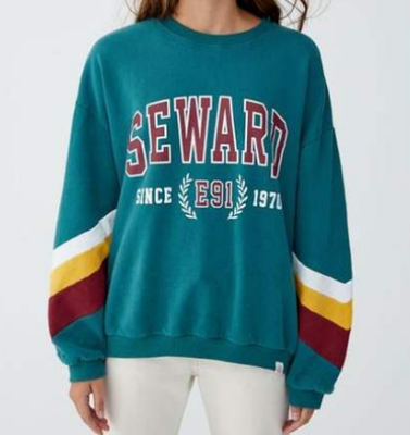 OEM & ODM women sweater Sweatsuit Retro Oversized Print Custom Unisex