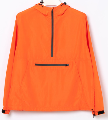 Custom Logo plus size winter men big and tall clothing vintage windbreaker branded short hooded coat